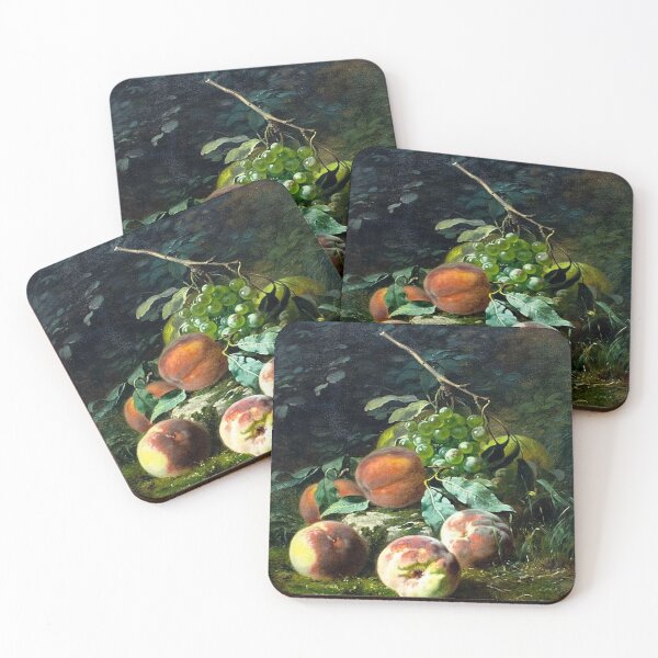 Item preview, Still Life with Peaches and Grapes designed and sold by tomorrowsart.