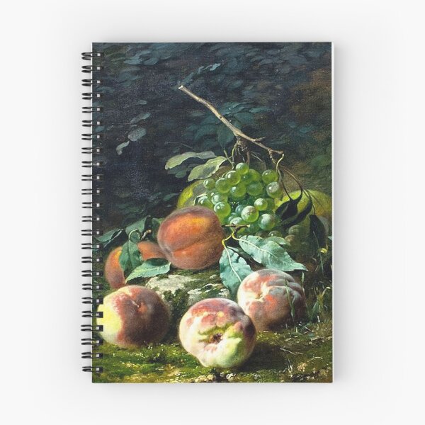 Item preview, Still Life with Peaches and Grapes designed and sold by tomorrowsart.
