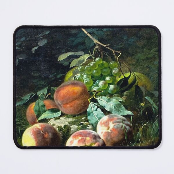Item preview, Still Life with Peaches and Grapes designed and sold by tomorrowsart.