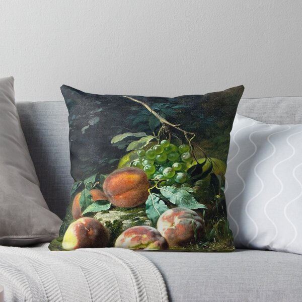 Item preview, Still Life with Peaches and Grapes designed and sold by tomorrowsart.