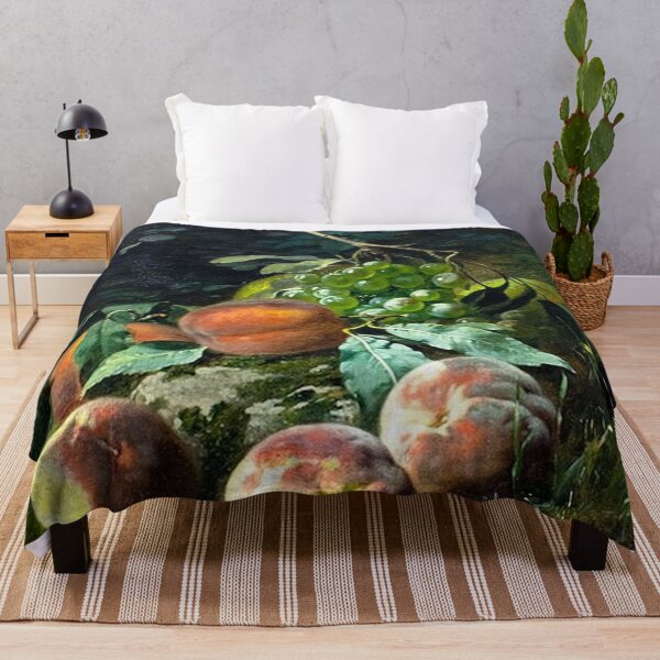 Item preview, Still Life with Peaches and Grapes designed and sold by tomorrowsart.