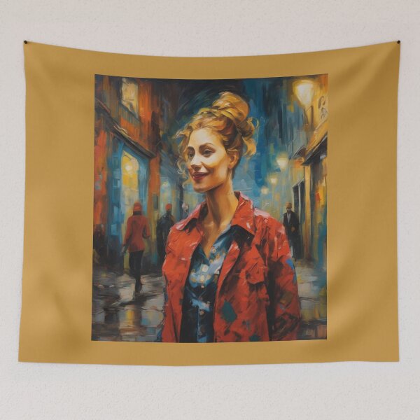 Item preview, "Confident Seduction: Urban Encounter" designed and sold by Artisticanvas.
