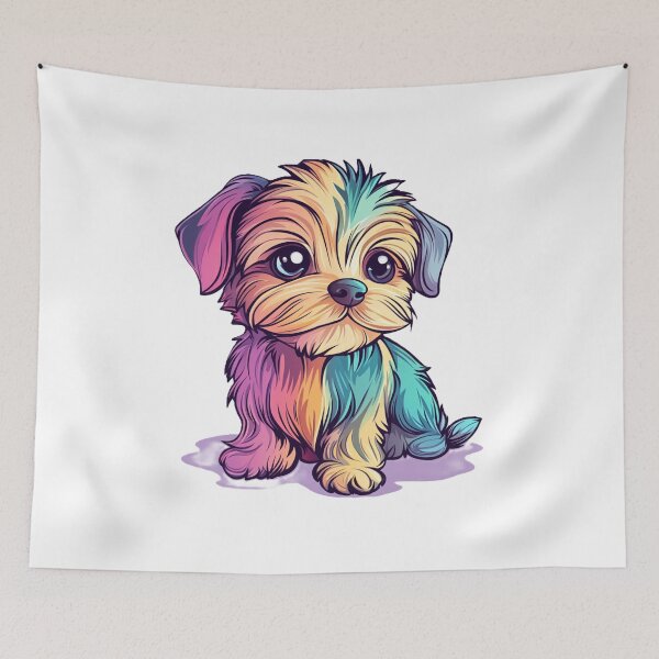 Artikelvorschau, Chibi Bichon Havanais Hund entworfen und verkauft von InkDreamMotion.