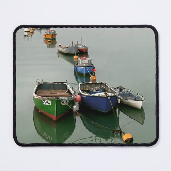 Item preview, Sussex river scene, with boats designed and sold by Foundry88.