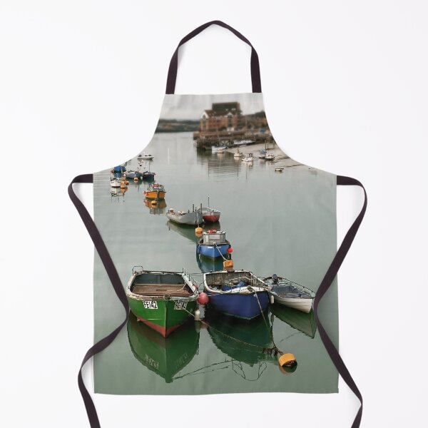 Item preview, Sussex river scene, with boats designed and sold by Foundry88.