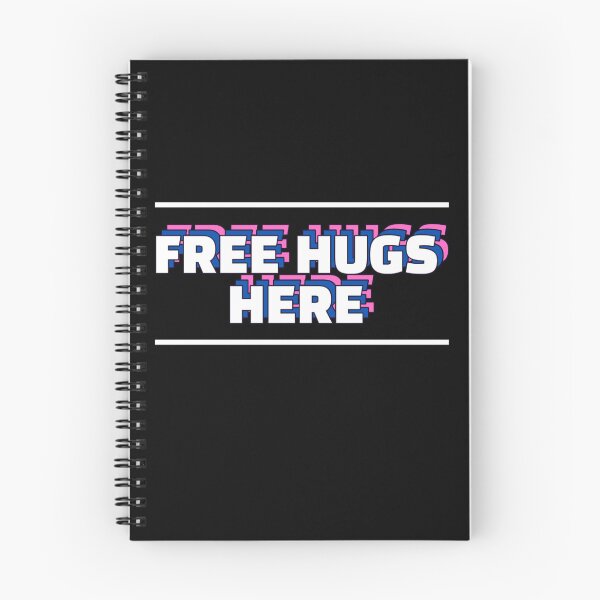 Item preview, FREE HUGS HERE  designed and sold by damik1984.
