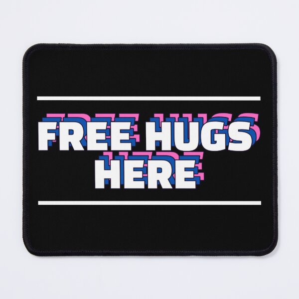 Item preview, FREE HUGS HERE designed and sold by damik1984.