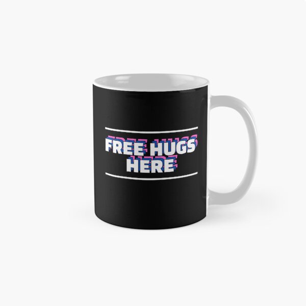 Item preview, FREE HUGS HERE  designed and sold by damik1984.