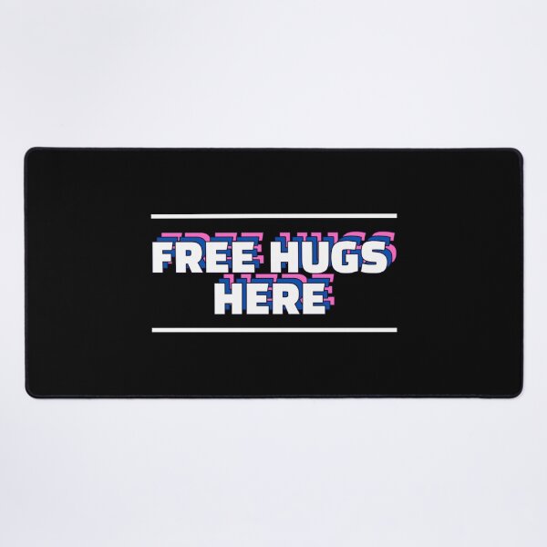 Item preview, FREE HUGS HERE designed and sold by damik1984.
