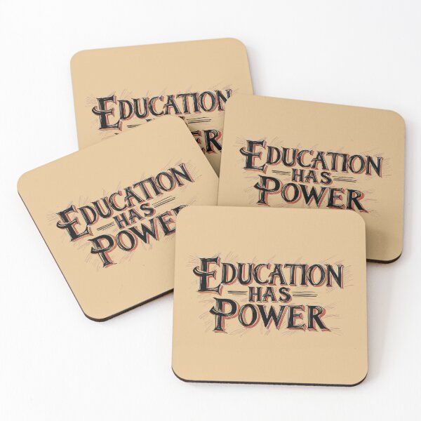 Item preview, Education has power Teacher designed and sold by Design_Your_Day.