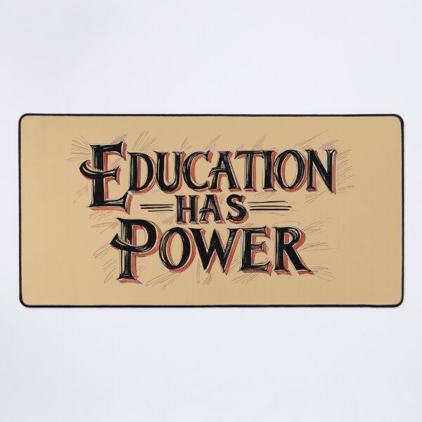 Item preview, Education has power Teacher designed and sold by Design_Your_Day.