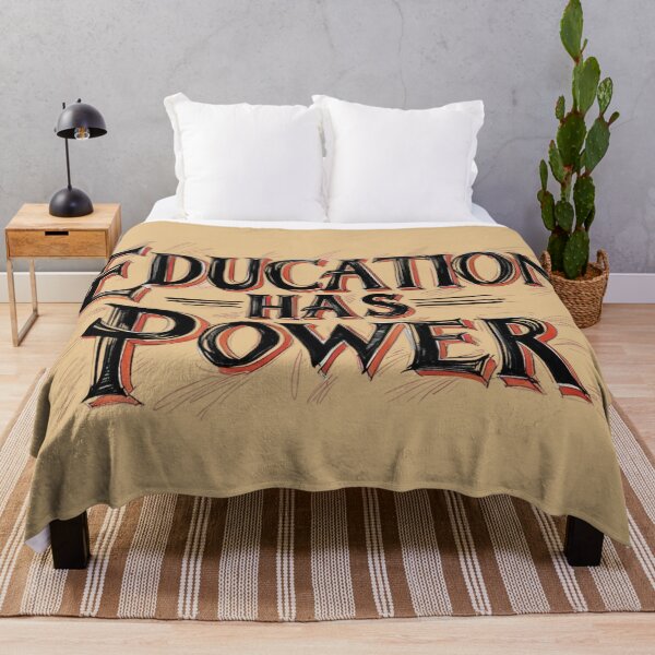 Item preview, Education has power Teacher designed and sold by Design_Your_Day.