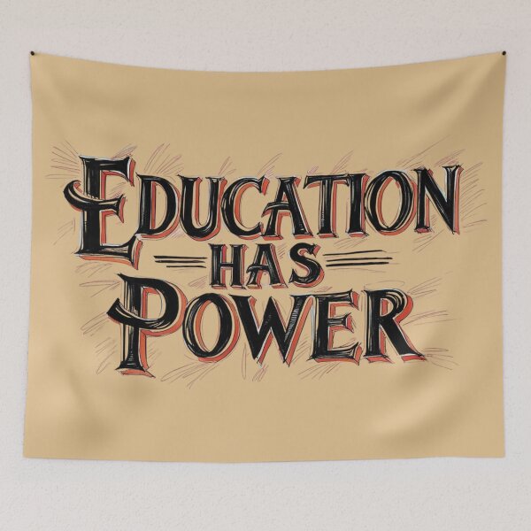 Item preview, Education has power Teacher designed and sold by Design_Your_Day.