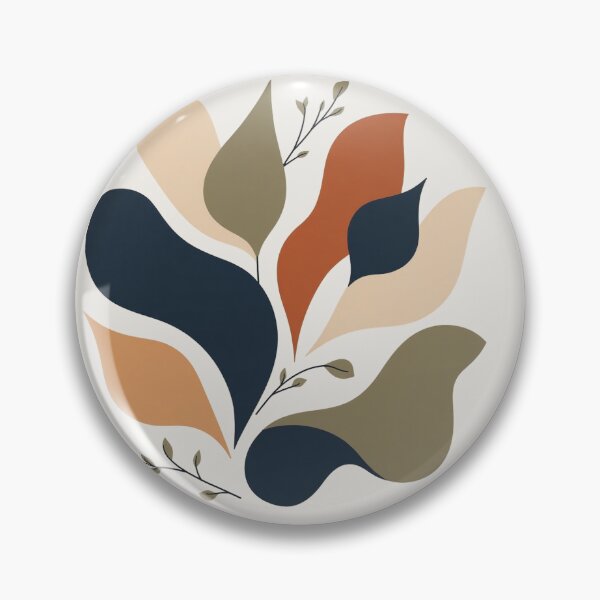 Item preview, Abstract Minimalist Shapes | Modern Geometric Art in Earthy Tones designed and sold by OPURA.