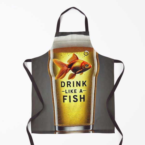 Item preview, Drink like a fish designed and sold by Steeshirts.