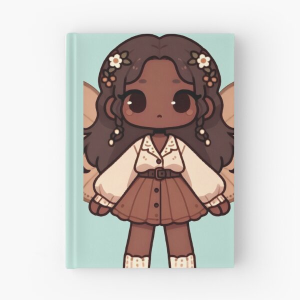 Item preview, Kawaii Fairycore Cottagecore Fairy Girl 3 Teal Background designed and sold by AnmitsuArt.