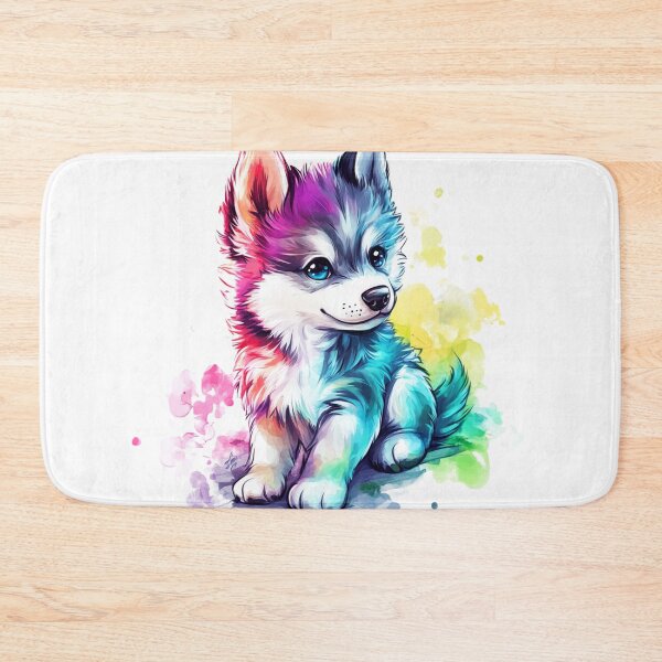 Item preview, Chibi Baby Husky Dog designed and sold by InkDreamMotion.