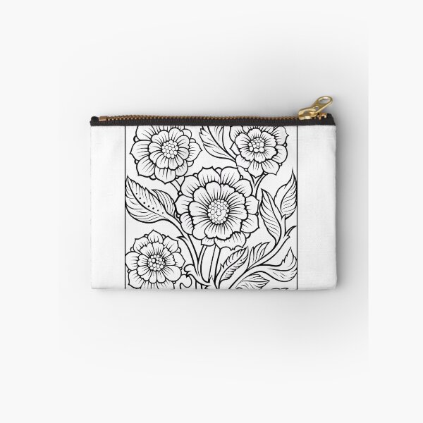 Item preview, Flower Design #55 Coloring Page Pattern  designed and sold by DavidColoring.
