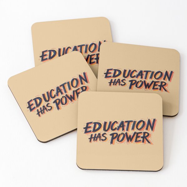 Item preview, Education has power Teacher designed and sold by Design_Your_Day.
