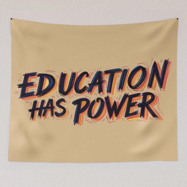 Item preview, Education has power Teacher designed and sold by Design_Your_Day.