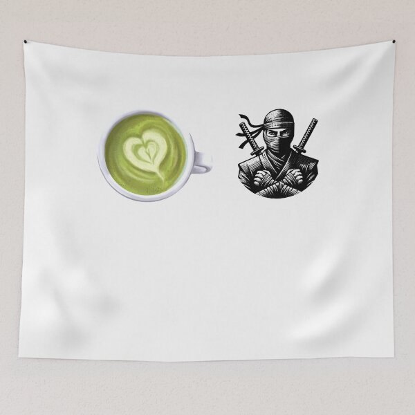 Item preview, Matcha Ninja Design  designed and sold by atomstartup.