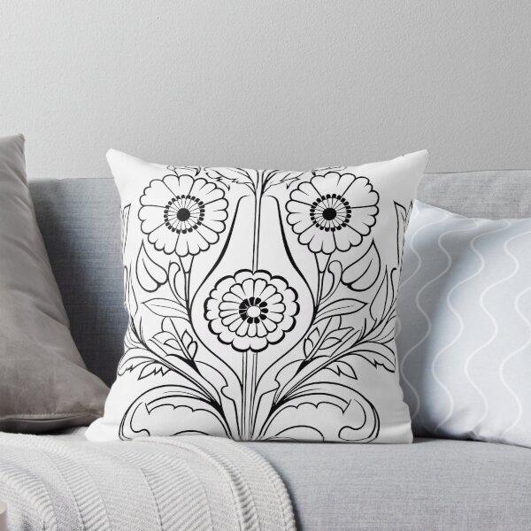 Artikelvorschau, Blumendesign Nr. 57 Malvorlagenmuster entworfen und verkauft von DavidColoring.