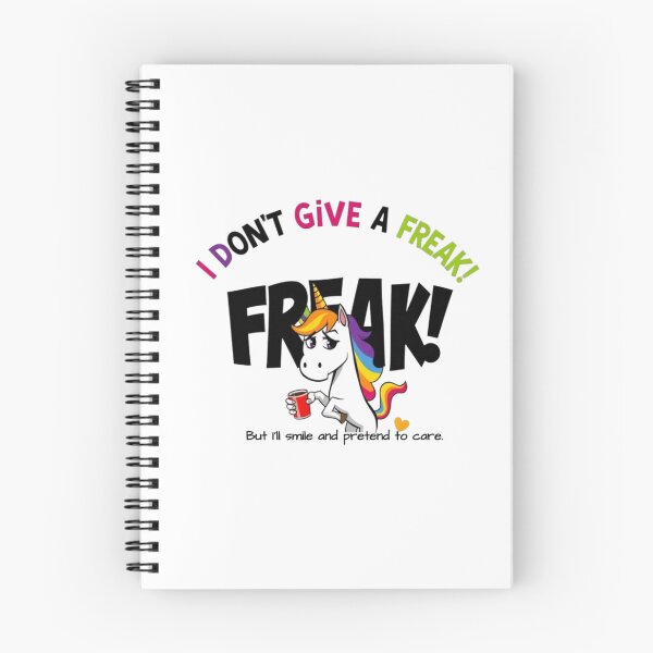 Item preview, I Don’t Give a Freak Freak Sarcastic T-Shirt, Mug, Sticker Gift designed and sold by Sarcasm HQ.