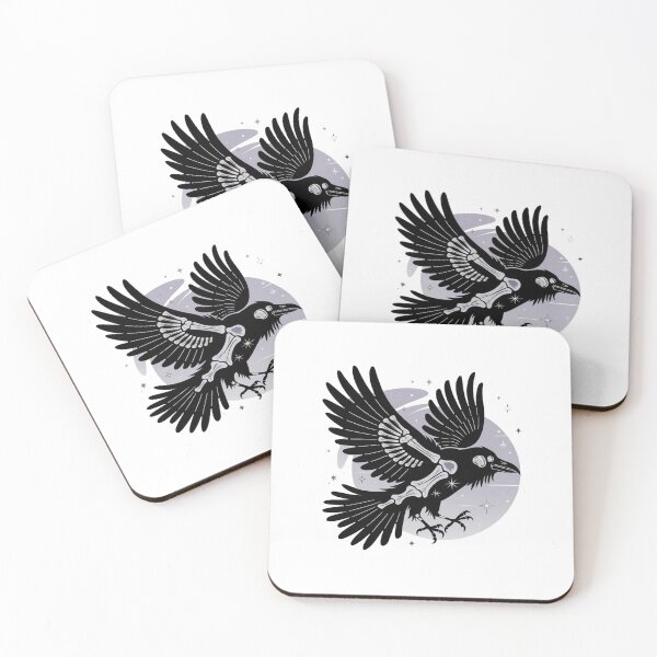 Item preview, Modern Trendy Crow skeleton designed and sold by SOUFIANE1991.