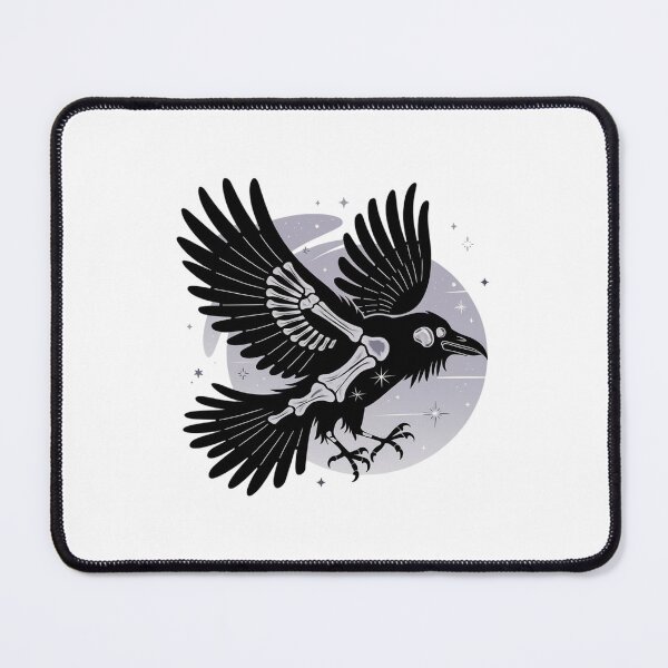 Item preview, Modern Trendy Crow skeleton designed and sold by SOUFIANE1991.
