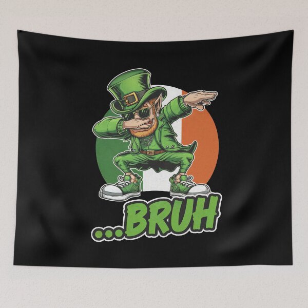 Item preview, Bruh Dab Leprechaun Funny-St Patrick Day designed and sold by InklingIris.