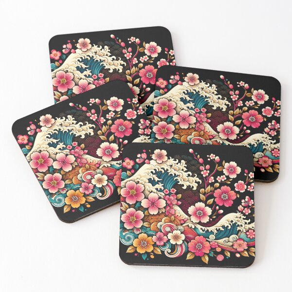 Item preview, japanese wave pattern designed and sold by aliraweb.