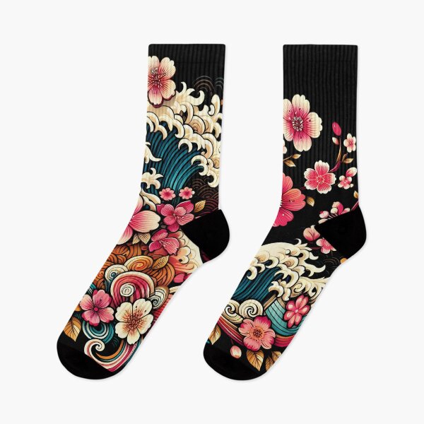 Item preview, japanese wave pattern designed and sold by aliraweb.