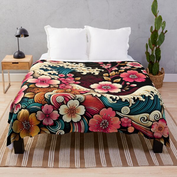 Item preview, japanese wave pattern designed and sold by aliraweb.