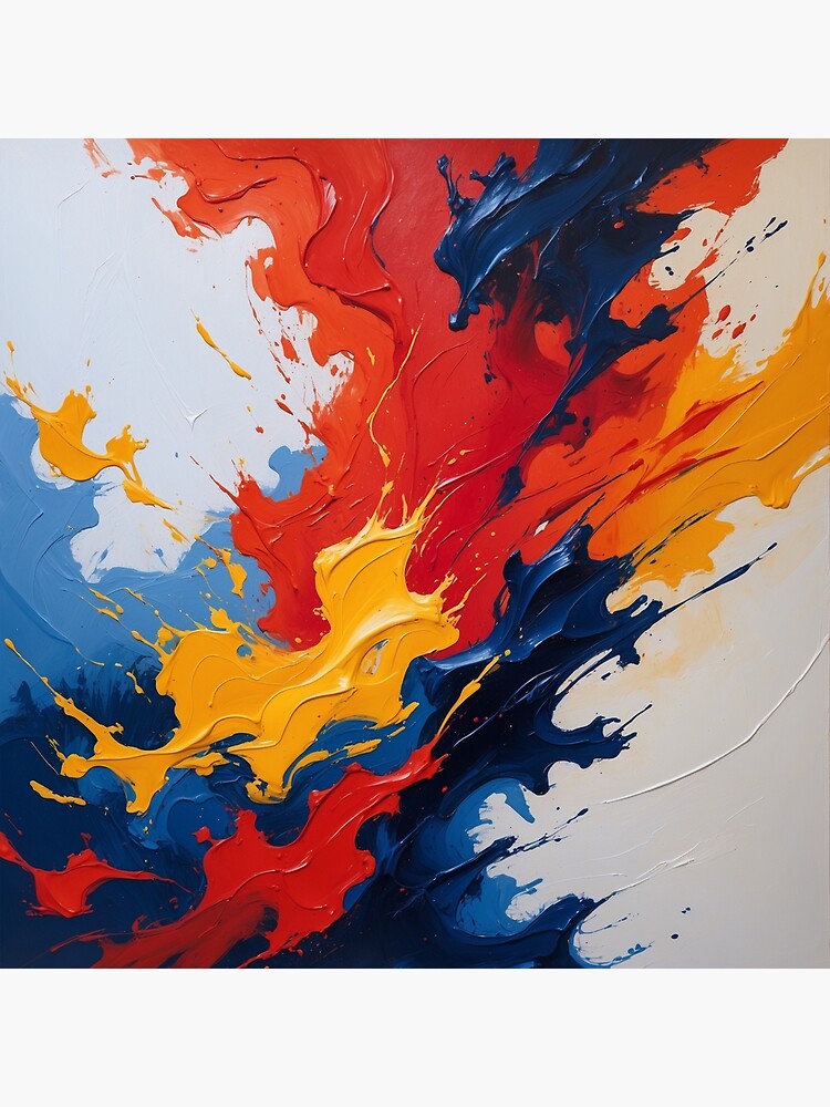 Thumbnail 3 of 3, Poster, Vivid Energy – Abstract Color Explosion designed and sold by PixelsArtst.