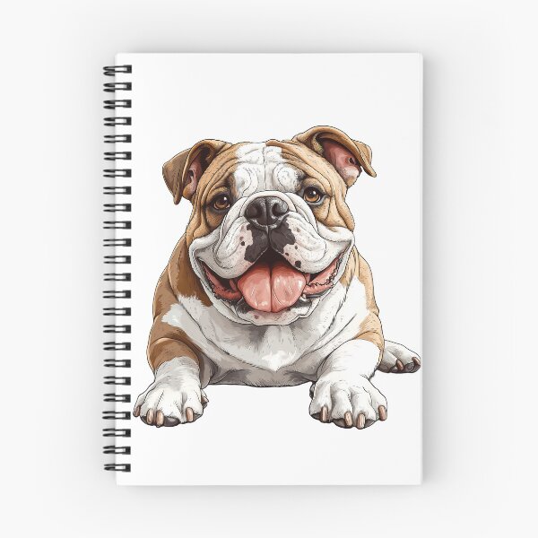 Item preview, Playful English Bulldog - cut out along the outlines 8 designed and sold by SteadyRolling.