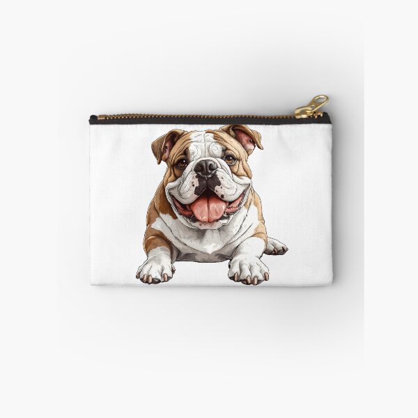 Item preview, Playful English Bulldog - cut out along the outlines 8 designed and sold by SteadyRolling.
