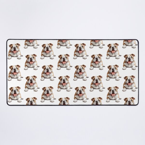 Item preview, Playful English Bulldog - cut out along the outlines 8 designed and sold by SteadyRolling.