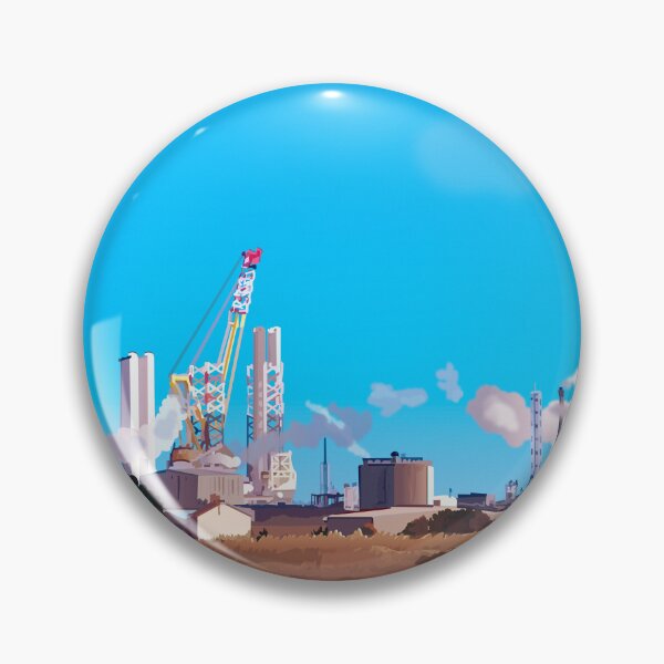 Item preview, Teesside industrial vista designed and sold by juliechicago.