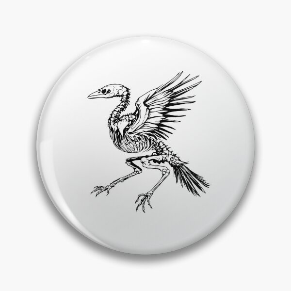 Item preview, Modern Trendy Crow skeleton designed and sold by SOUFIANE1991.