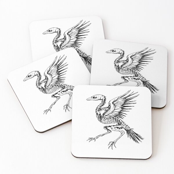 Item preview, Modern Trendy Crow skeleton designed and sold by SOUFIANE1991.