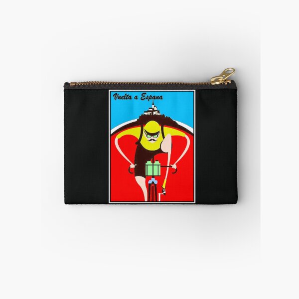 Item preview, VUELTA  A  ESPANA: Colorful Abstract Psychedelic Bicycle Racing Advertising  Print designed and sold by posterbobs.