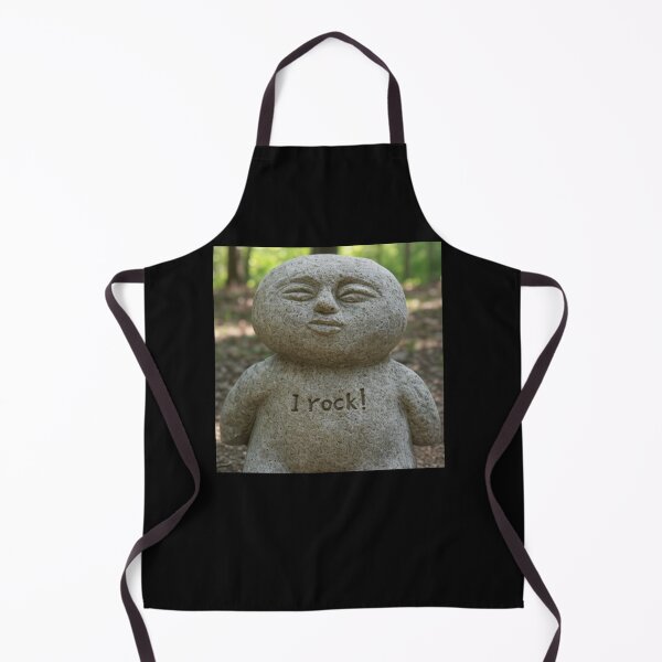 Item preview, "I Rock" stone/rock statue designed and sold by DesignAFind.