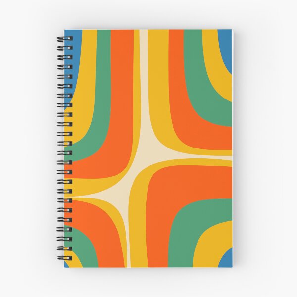 Item preview, Retro Groove Colorful Modernist Abstract Pattern designed and sold by kierkegaard.