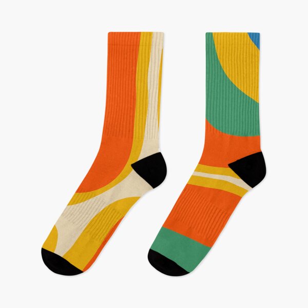 Item preview, Retro Groove Colorful Modernist Abstract Pattern  designed and sold by kierkegaard.