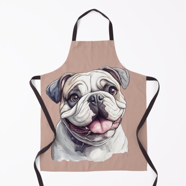 Item preview, Playful English Bulldog - cut out along the outlines 9 designed and sold by SteadyRolling.
