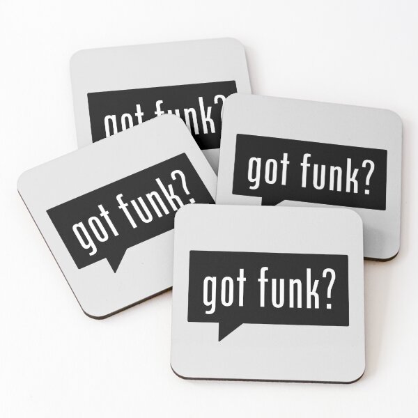 Item preview, Got Funk? | White on Black designed and sold by SoulSomm.