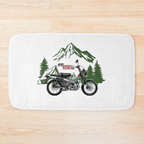 Item preview, Motorcycle honda hunter cub green art designed and sold by sketchjuny.