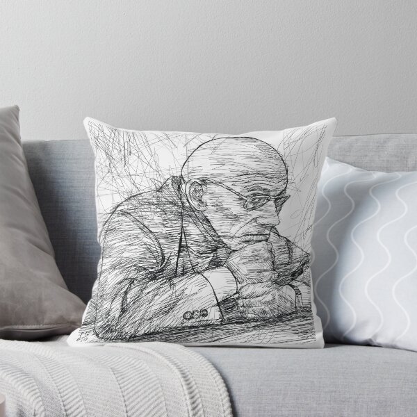 Item preview, MICHEL FOUCAULT ink portrait .2 designed and sold by lautir.