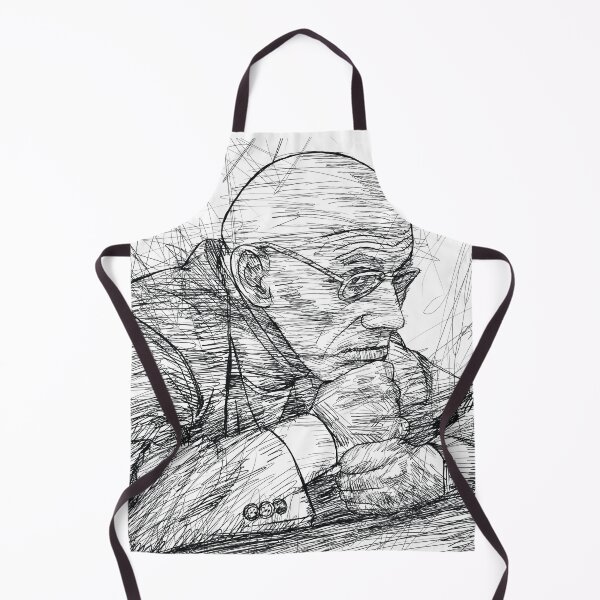 Item preview, MICHEL FOUCAULT ink portrait .2 designed and sold by lautir.