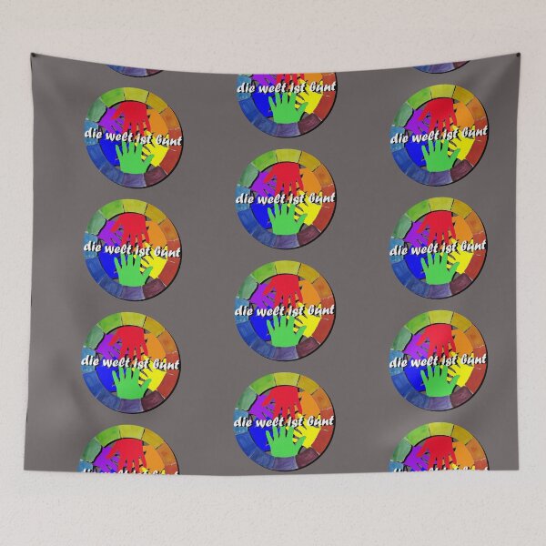 Artikelvorschau, Die Welt ist bunt, LGBTQ Farben entworfen und verkauft von cp-art.art.